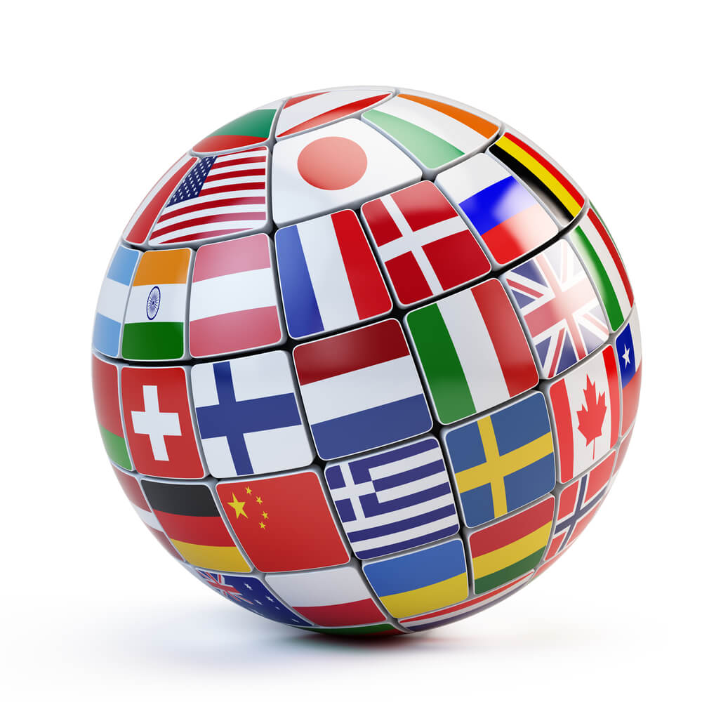 Globe of Flags