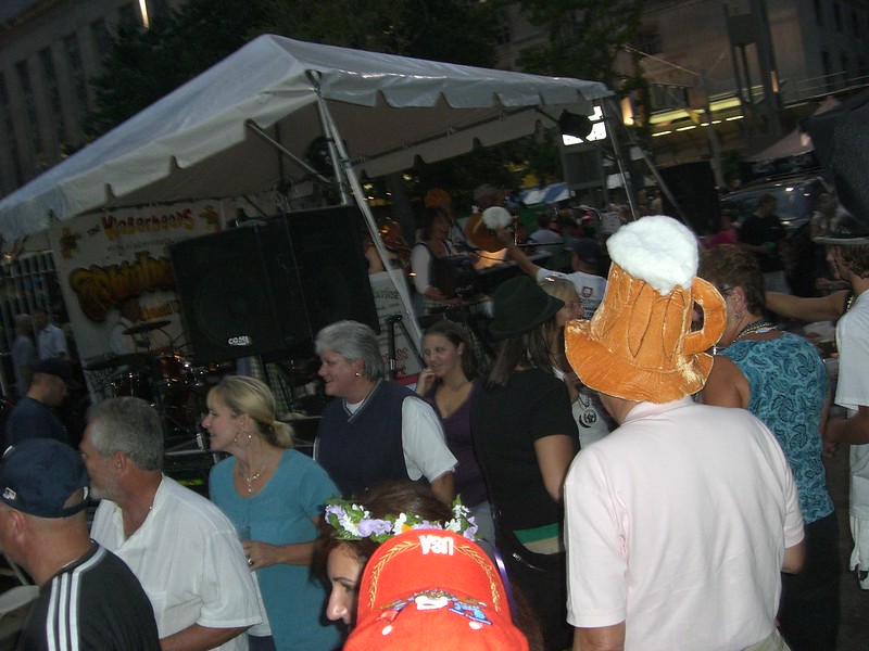 Oktoberfest crowd photo