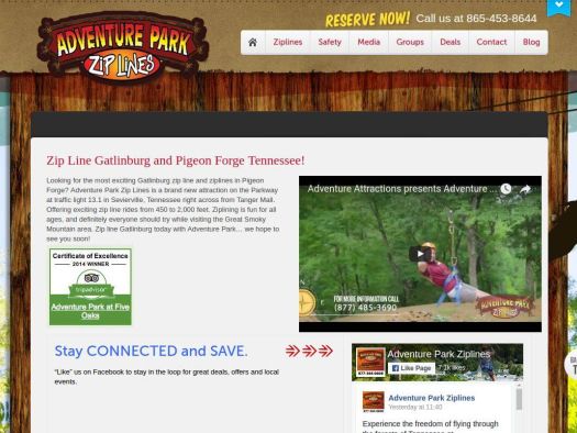 Image for Adventure Park Ziplines