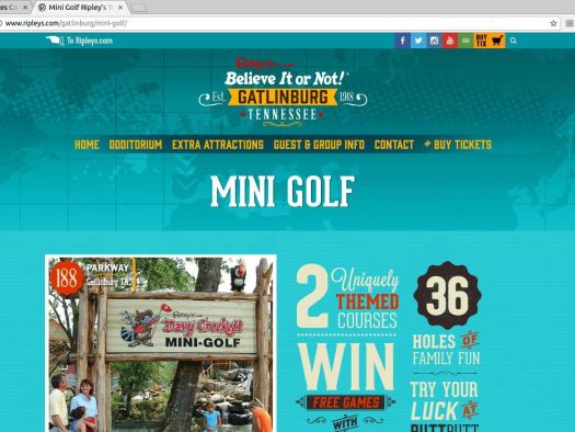 Image for Ripley's Mini Golf and Arcade