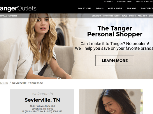 Image for Tanger Outlets Mall Five Oaks