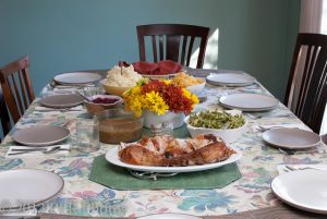 Plate of Thanksgiving food - Photo credit: Robert Rogers