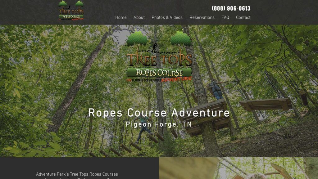 Treetop adventure park coupons